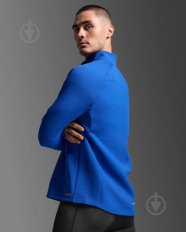 Джемпер 2XU Ignition Haptic 1/4 Zip MR7349a_SUF/SRF р.S синий - фото 3