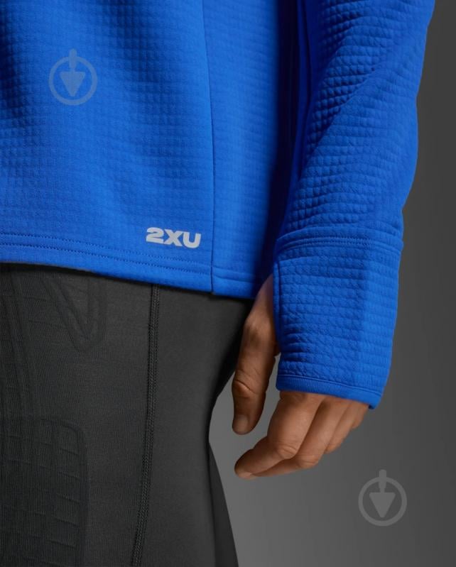 Джемпер 2XU Ignition Haptic 1/4 Zip MR7349a_SUF/SRF р.S синий - фото 5