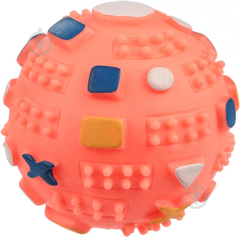 Игрушка для собак Lilli Pet Мяч Magic со звуком 7 см 20-2034 - фото 1