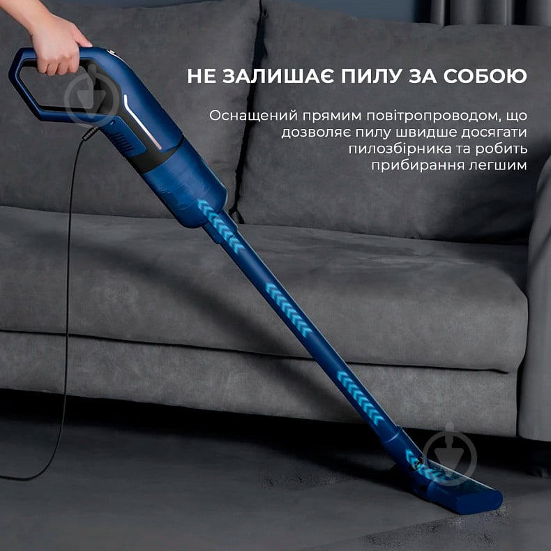 Пылесос Deerma Vacuum Cleaner (DX1000W) 404294 blue - фото 6