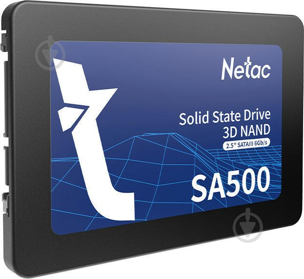 SSD-накопичувач Netac SA500 128GB 2,5" SATA 3D NAND (NT01SA500-128-S3X) - фото 3