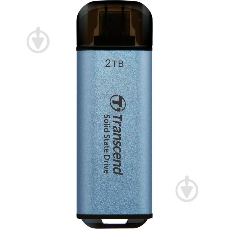 SSD-накопичувач Transcend USB 3.1 Gen 2 Type-C ESD300 2000GB Portable USB Type-C 3D NAND (TS2TESD300C) - фото 1