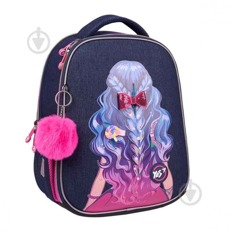 Рюкзак каркасный YES #Школа H-100 Beautiful Hair 550093 - фото 1 Рюкзак каркасный YES #Школа H-100 Beautiful Hair 550093 - фото 1