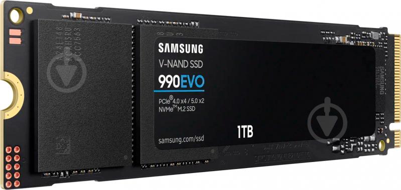 SSD-накопитель Samsung 990EVO 1000GB M.2 PCI Express 4.0 x4 3D NAND (MZ-V9E1T0BW) - фото 2 SSD-накопитель Samsung 990EVO 1000GB M.2 PCI Express 4.0 x4 3D NAND (MZ-V9E1T0BW) - фото 2