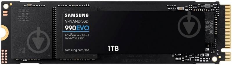 SSD-накопитель Samsung 990EVO 1000GB M.2 PCI Express 4.0 x4 3D NAND (MZ-V9E1T0BW) - фото 1 SSD-накопитель Samsung 990EVO 1000GB M.2 PCI Express 4.0 x4 3D NAND (MZ-V9E1T0BW) - фото 1