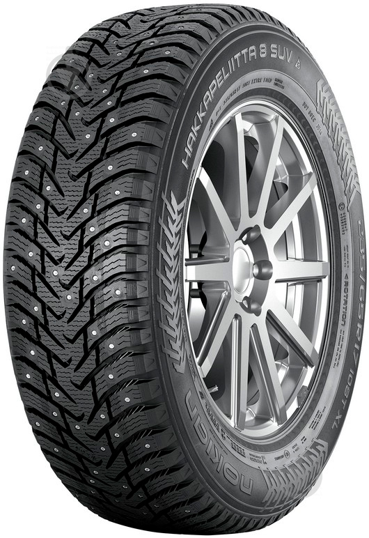 Шина Nokian Hakkapeliitta 8 SUV XL 225/65R17 T шипованая зима - фото 7