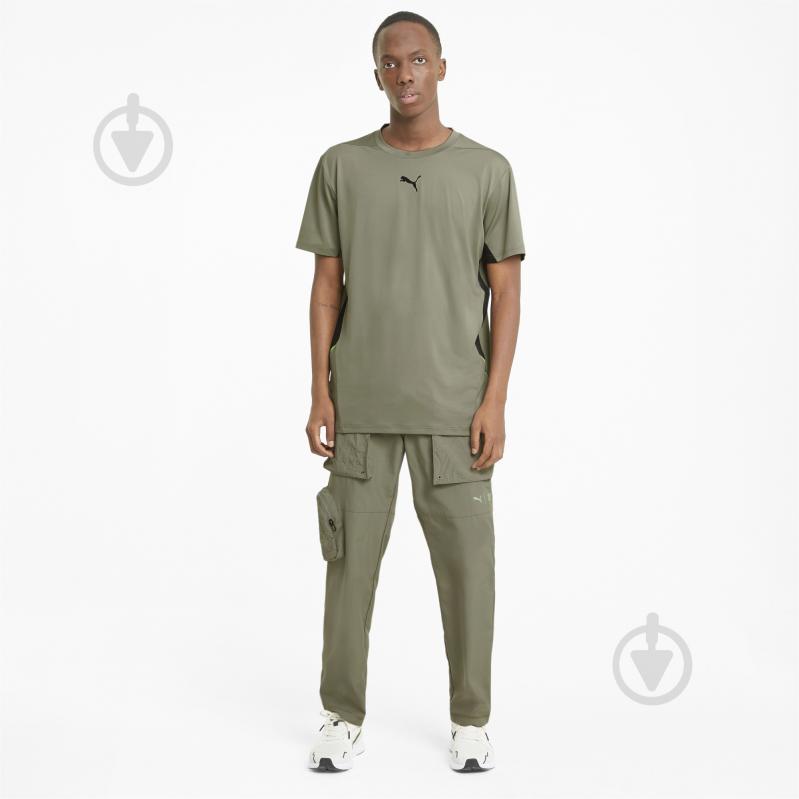 Футболка Puma TRAIN VENT SS TEE 52016473 р.XL хаки - фото 5