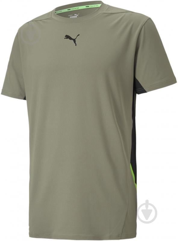 Футболка Puma TRAIN VENT SS TEE 52016473 р.2XL хаки - фото 2