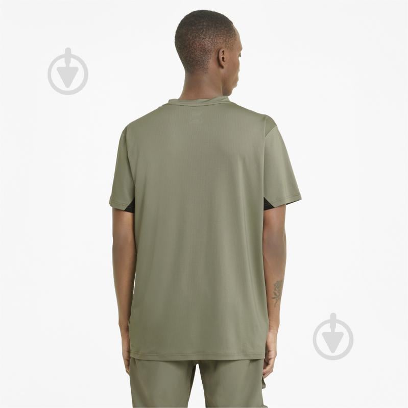 Футболка Puma TRAIN VENT SS TEE 52016473 р.2XL хаки - фото 4