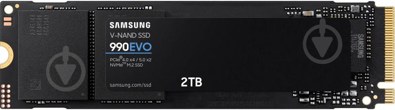 SSD-накопичувач Samsung 990EVO 2000GB M.2 PCI Express 4.0 x4 3D NAND (MZ-V9E2T0BW) - фото 1