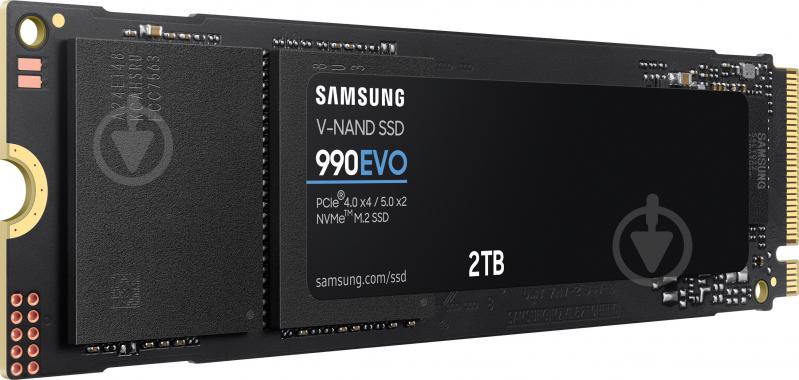 SSD-накопичувач Samsung 990EVO 2000GB M.2 PCI Express 4.0 x4 3D NAND (MZ-V9E2T0BW) - фото 2