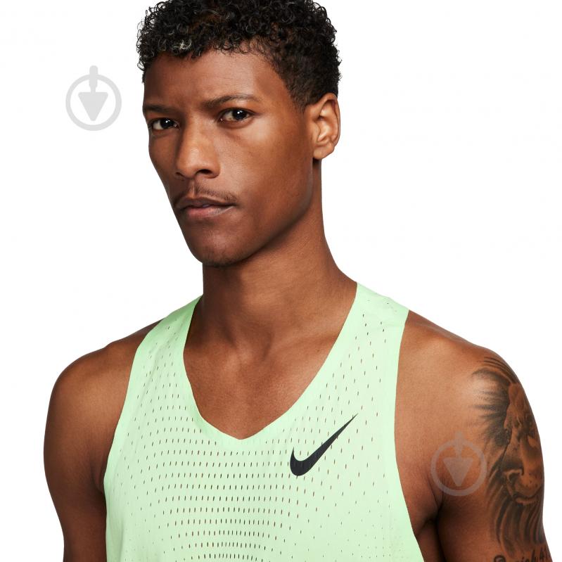 Майка Nike NK DFADV AROSWFT SINGLET FN4231-376 р.XL зеленый - фото 3