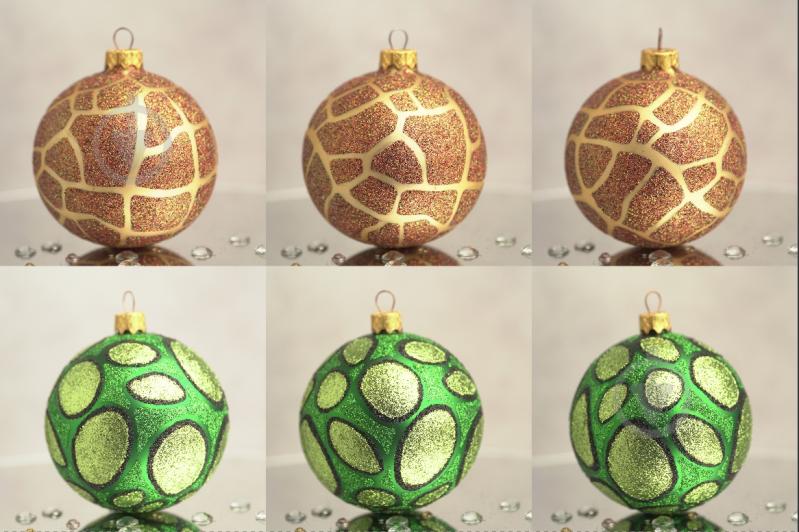 Набор елочных шаров Сафари d 85 мм 5 шт./уп. - фото 2 Набор елочных шаров Сафари d 85 мм 5 шт./уп. - фото 2