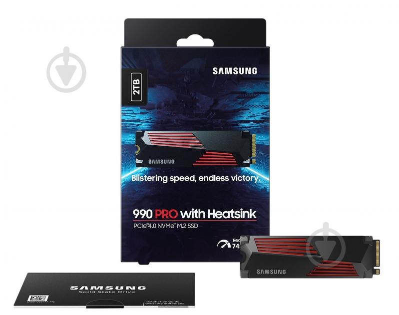 SSD-накопичувач Samsung 990PRO 2000GB M.2 PCI Express 4.0 x4 3D NAND (MZ-V9P2T0CW) - фото 8