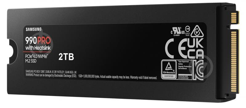 SSD-накопичувач Samsung 990PRO 2000GB M.2 PCI Express 4.0 x4 3D NAND (MZ-V9P2T0CW) - фото 6