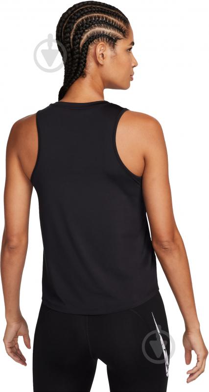 Майка Nike NK ONE SWSH HBR TANK FN2606-010 р.M черный - фото 2