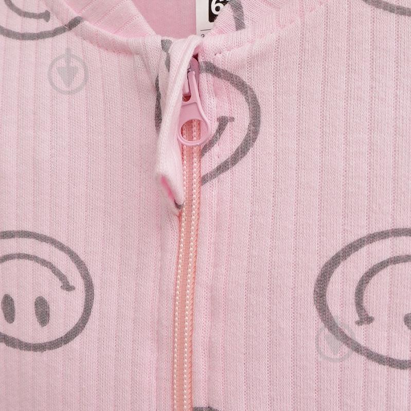 Комбинезон для девочки Blanka Смайлик р.62 розовый 110708 - фото 2