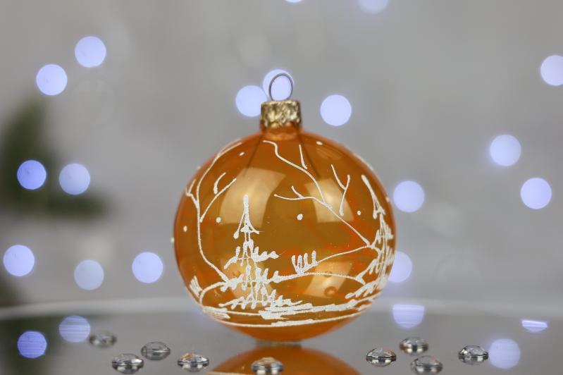 Куля ялинкова Заєць d 85 мм золото 7806723230792 - фото 4 Куля ялинкова Заєць d 85 мм золото 7806723230792 - фото 4