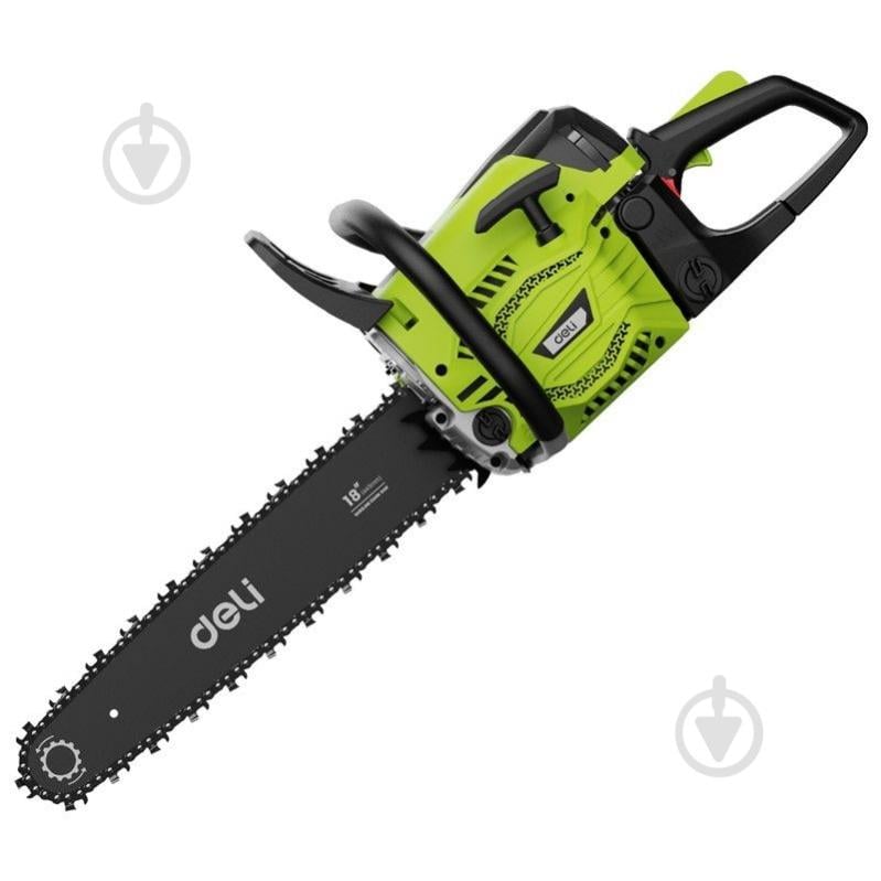Бензопила Deli EDE-LJ18-1 Бензиновая цепная пила 45 см EDE-LJ18-1 - фото 2