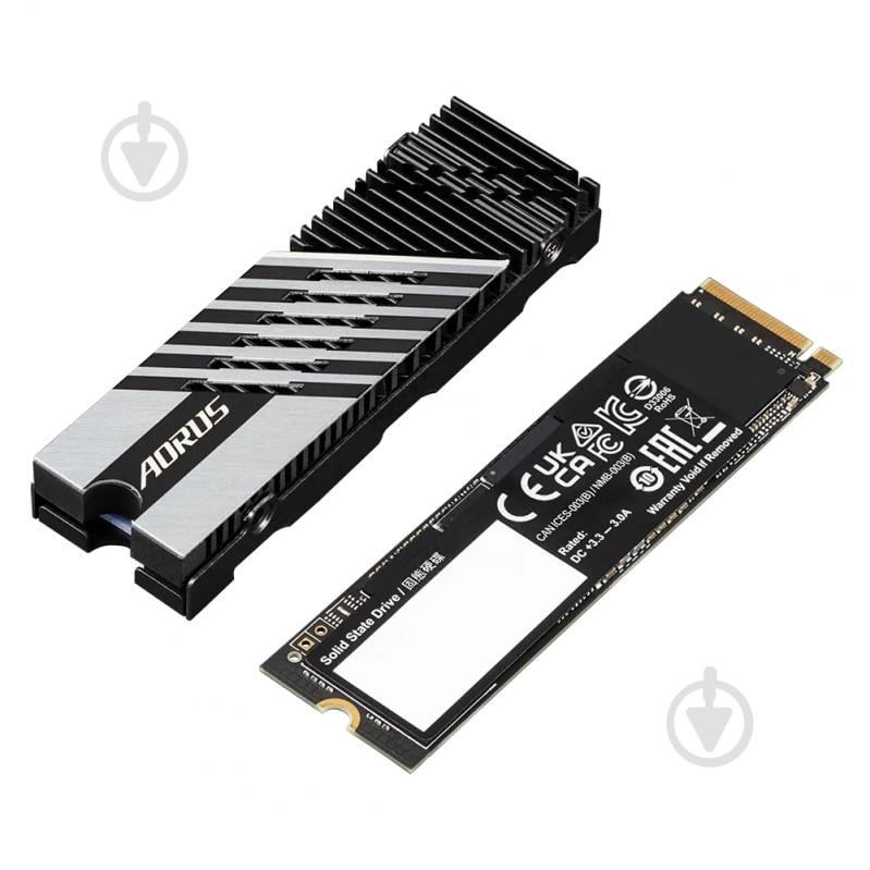 SSD-накопичувач Gigabyte AORUS 2000GB M.2 PCI Express 4.0 x4 3D NAND (AG4732TB) - фото 3