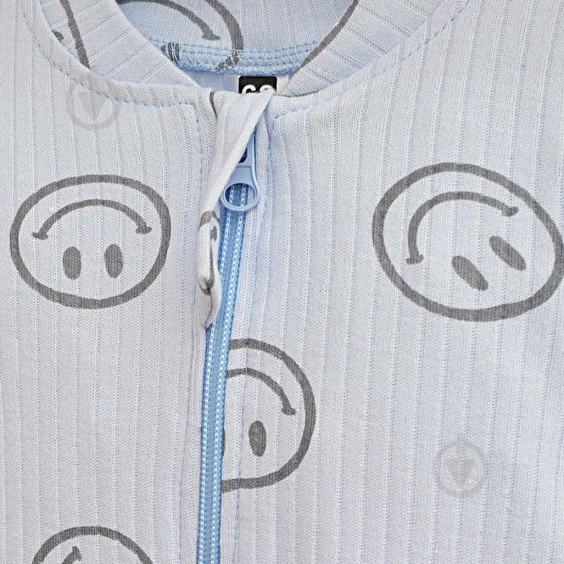 Комбінезон для хлопчика Blanka Смайлик р.62 блакитний 110709 - фото 2