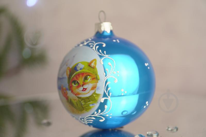 Куля ялинкова Все буде Україна — корабель d 85 мм блакитний 4820001113631 - фото 6 Куля ялинкова Все буде Україна — корабель d 85 мм блакитний 4820001113631 - фото 6