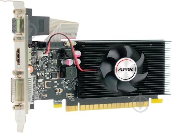 Видеокарта AFOX GeForce GT 710 1GB DDR3 64bit (AF710-1024D3L5-V3) - фото 2