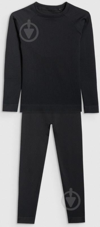 Комплект термобелья 4F SEAMLESS UNDERWEAR F251 4FJWAW25USEAF251-20S р.164 черный - фото 1 Комплект термобелья 4F SEAMLESS UNDERWEAR F251 4FJWAW25USEAF251-20S р.164 черный - фото 1