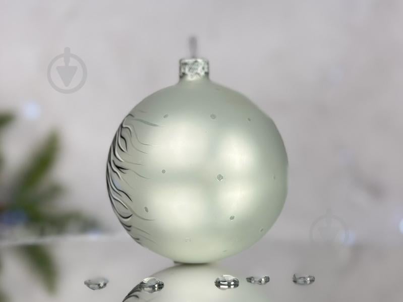 Куля ялинкова Символ 2026 Стрімкий кінь d 85 мм білий 4820001180541 - фото 2 Куля ялинкова Символ 2026 Стрімкий кінь d 85 мм білий 4820001180541 - фото 2