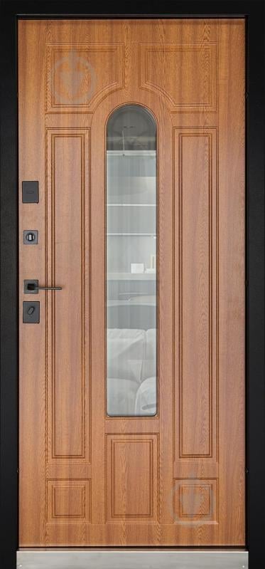 Двері вхідні Abwehr MG3 (487+487)(Vс)(СПЗ)(К55) 096L(ЗД+РТ)+(ЗД) NEW дуб золотий 2050x960 мм ліві - фото 3 Двері вхідні Abwehr MG3 (487+487)(Vс)(СПЗ)(К55) 096L(ЗД+РТ)+(ЗД) NEW дуб золотий 2050x960 мм ліві - фото 3