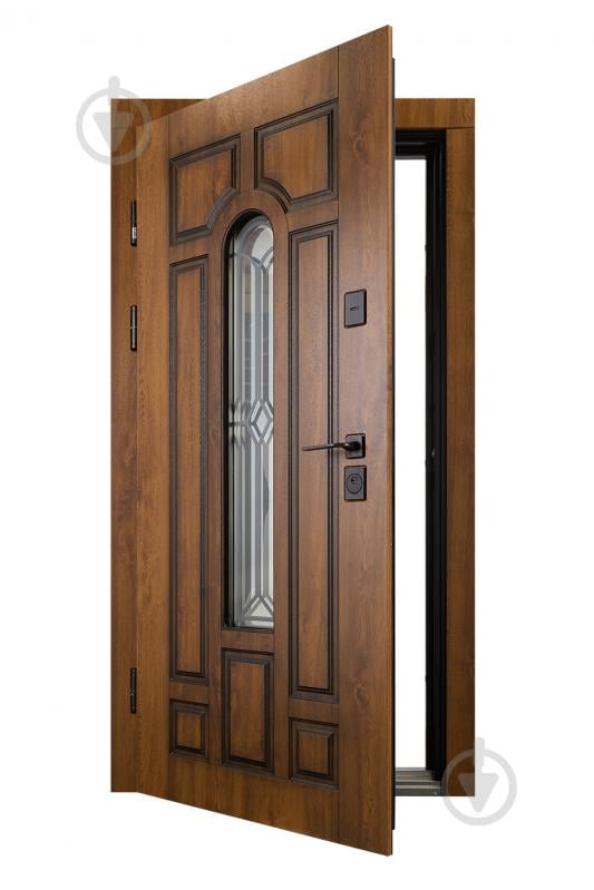 Двері вхідні Abwehr MG3 (487+487)(Vс)(СПЗ)(К55) 096L(ЗД+РТ)+(ЗД) NEW дуб золотий 2050x960 мм ліві - фото 4 Двері вхідні Abwehr MG3 (487+487)(Vс)(СПЗ)(К55) 096L(ЗД+РТ)+(ЗД) NEW дуб золотий 2050x960 мм ліві - фото 4