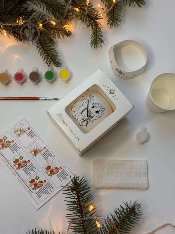 Набор для разрисовывания елочного шара "Символ 2026 года" - фото 3