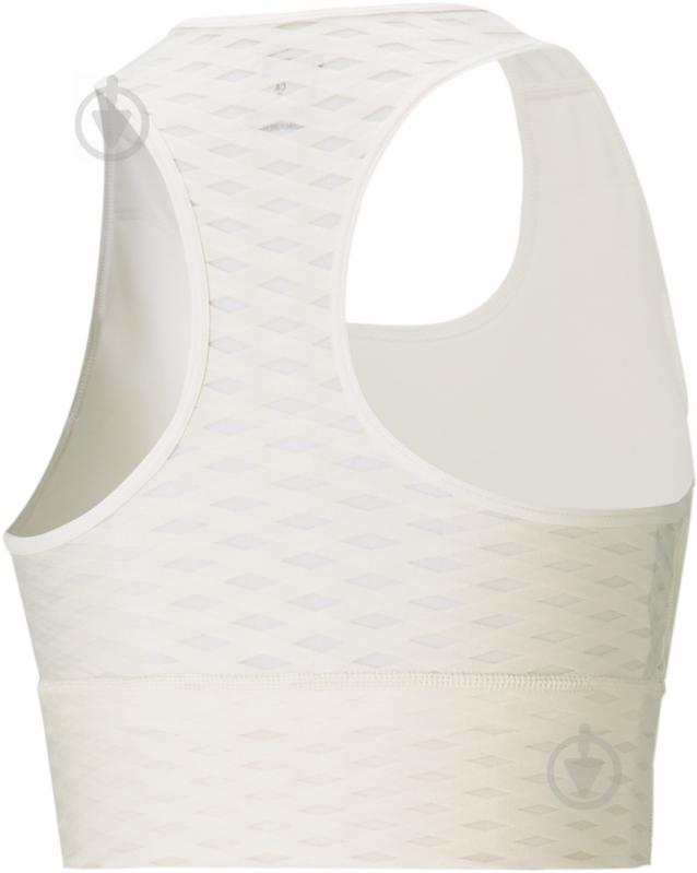 Майка Puma Mid Impact Flawless Bra 52029875 р.XS белый - фото 2