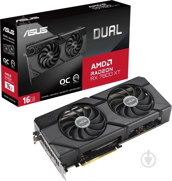 Відеокарта Asus Radeon RX 7800 XT 16GB GDDR6 256bit (90YV0JJ1-M0NA00) - фото 13