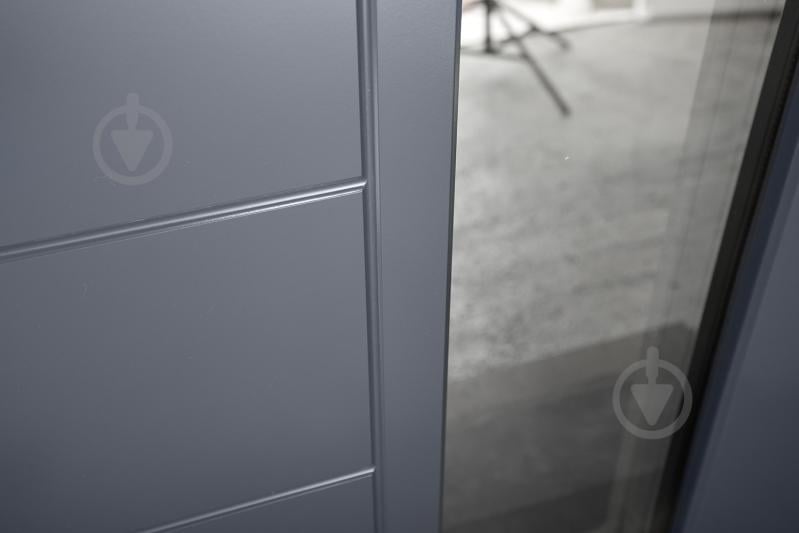 Дверь входная Abwehr MG3 (529+529)(Vв)(ВСМс)(СПЗ)096Л(7016n)+(Б) NEW RAL 7016 / белая текстура 2050x960 мм левая - фото 8