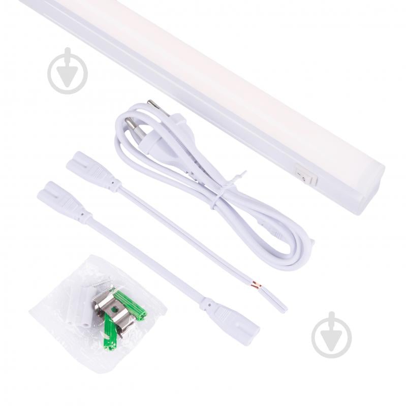 Світильник лінійний LED EXPERT T5 9Вт 4000К з вимикачем та кабелем - фото 1