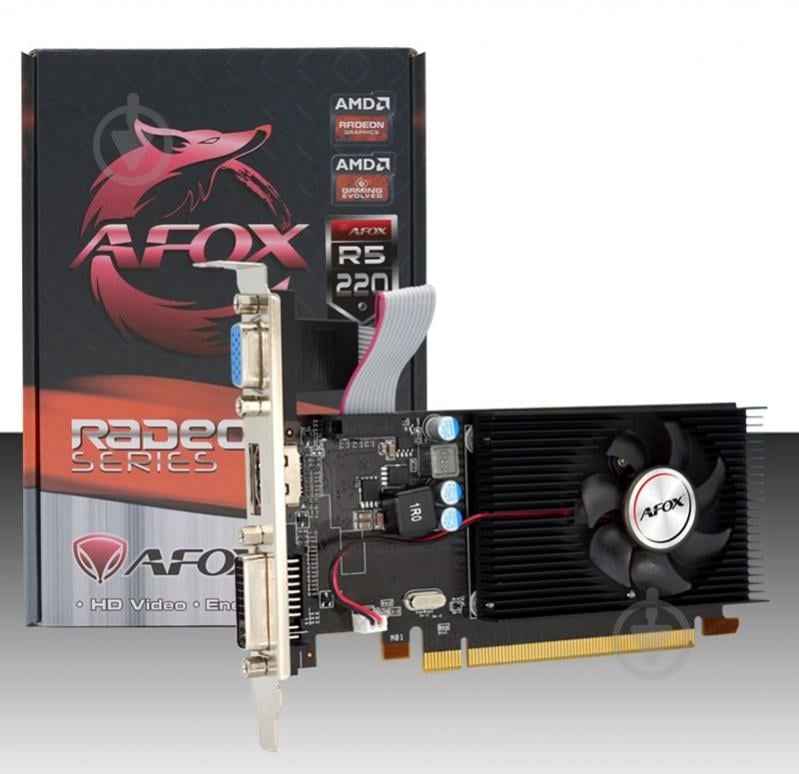 Відеокарта AFOX Radeon R5 230 1GB DDR3 64bit (AFR5220-1024D3L5) - фото 3