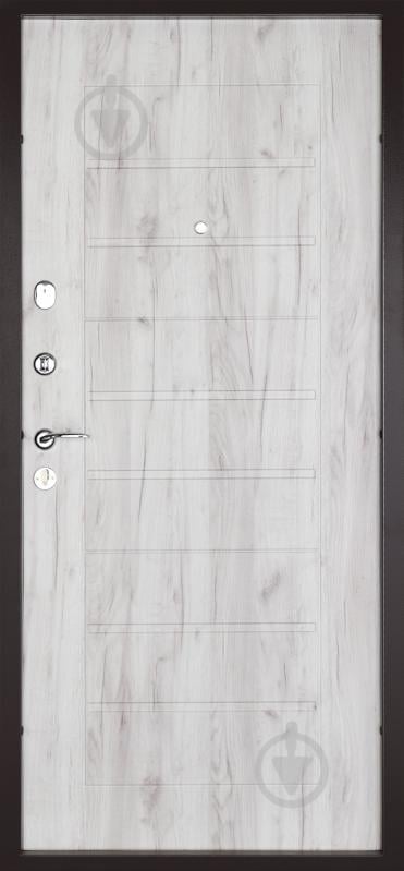 Дверь входная Abwehr АМ-462 086П (V) (ШБр+ДКфБ) Avers+Kale НЧ шагрень бронза / дуб кремовый 2050х860 мм правая - фото 3