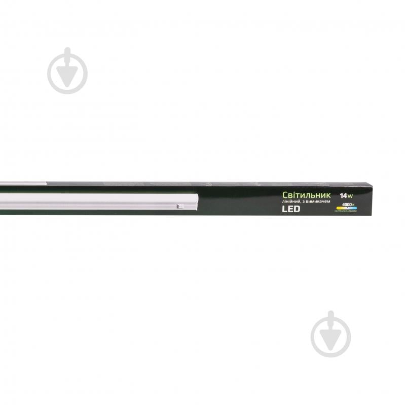 Світильник лінійний LED EXPERT T5 14Вт 4000К з вимикачем та кабелем - фото 2