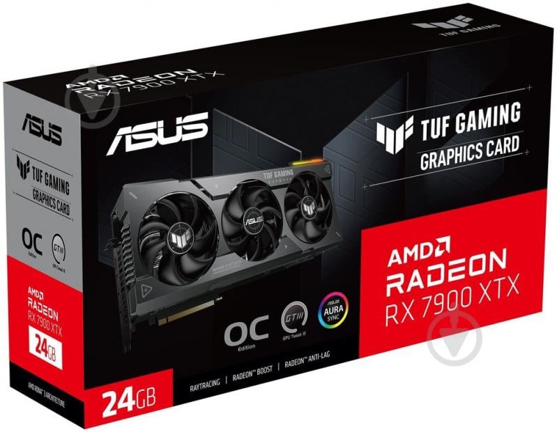 Видеокарта Asus Radeon RX 7900 XTX 24GB GDDR6 384bit (90YV0IG0-M0NA00) - фото 12