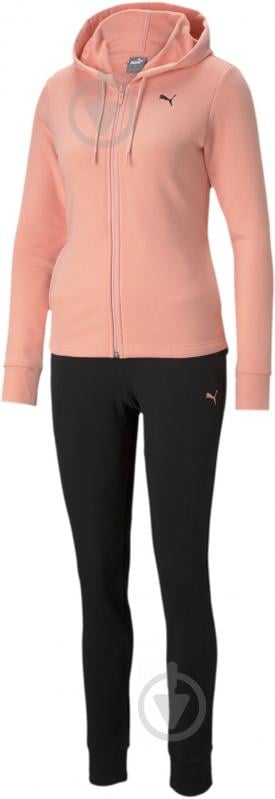 Спортивный костюм Puma Classic Hd. Sweat Suit 58596126 р. XS оранжевый - фото 2