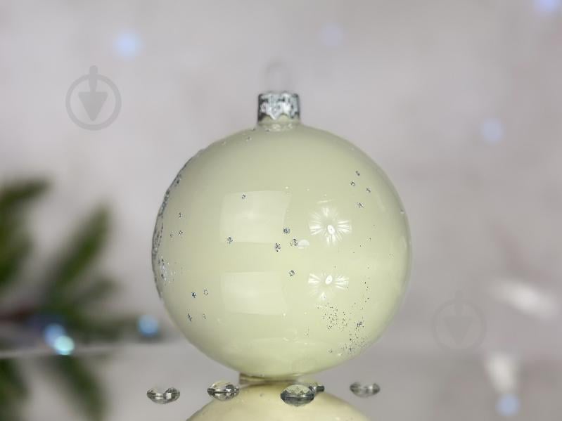 Куля ялинкова Символ 2026 Сніжний кінь d 85 мм білий 4820001180527 - фото 2 Куля ялинкова Символ 2026 Сніжний кінь d 85 мм білий 4820001180527 - фото 2