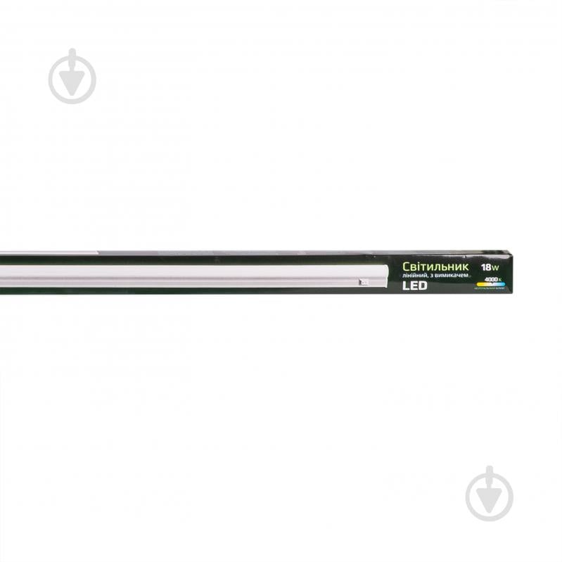 Світильник лінійний LED EXPERT T5 18Вт 4000К з вимикачем та кабелем - фото 2