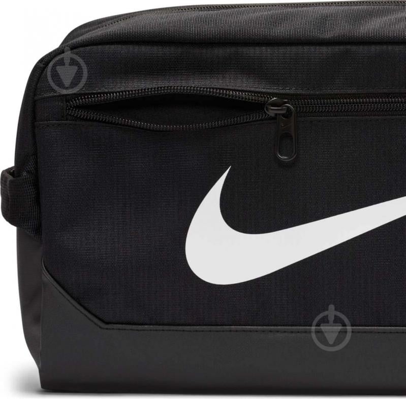 Сумка Nike BRASILIA 9.5 TRAINING SHOE BAG DM3982-010 11 л чорний - фото 4