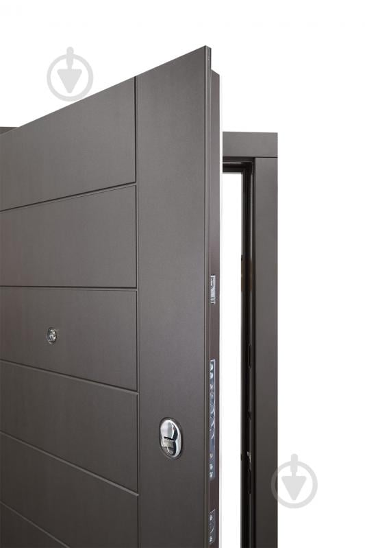 Дверь входная Abwehr АМ-462 096Л (V) (ШБр+ДКфБ) Avers+Kale НЧ шагрень бронза / дуб кремовый 2050x960 мм левая - фото 6 Дверь входная Abwehr АМ-462 096Л (V) (ШБр+ДКфБ) Avers+Kale НЧ шагрень бронза / дуб кремовый 2050x960 мм левая - фото 6