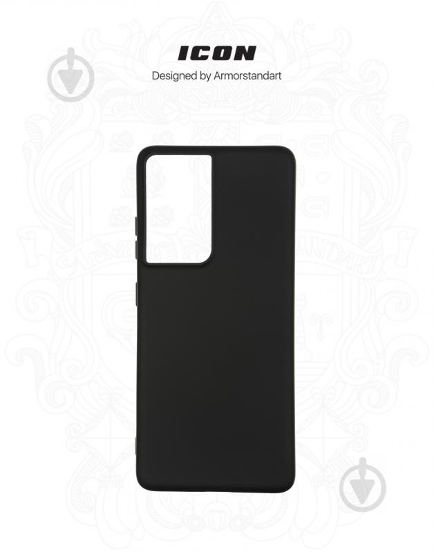 Чехол Armorstandart ICON Case для Samsung S21 Ultra (G998) Black (ARM58513) - фото 3