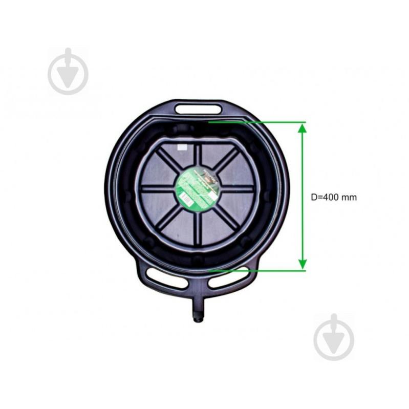 Емкость пластиковая для слива отработанного масла 16 л Rock FORCE RF-9T3707 - фото 3