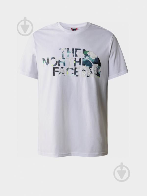 Футболка THE NORTH FACE M STANDARD SS TEE NF0A4M7XIW91 р.S белый - фото 4