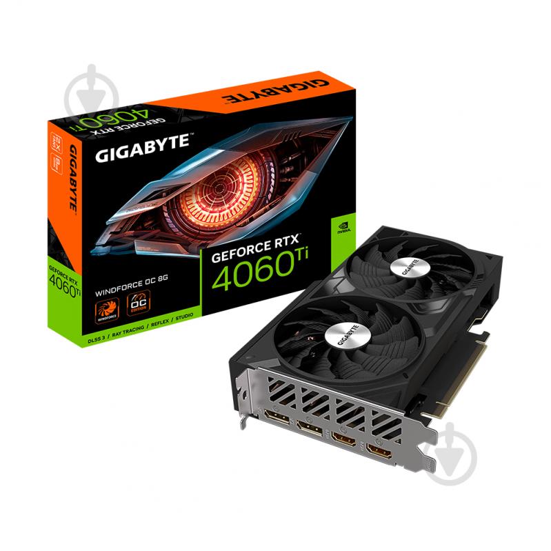 Відеокарта Gigabyte GeForce GTX 4060 Ti 8GB GDDR6 128bit (GV-N406TWF2OC-8GD) - фото 7