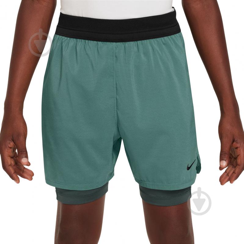 Шорти Nike B NK DFADV MULTI TECH SHORT FJ6818-361 р. L зелений - фото 1